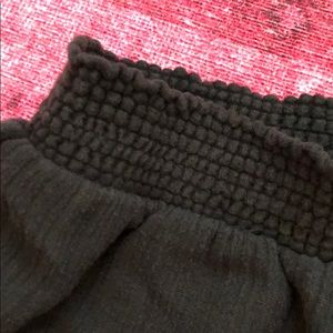 Madewell Shorts - Madewell Black ruffle shorts Madewell Shorts - Madewell Black ruffle shorts